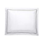 Matouk Essex Charcoal Standard Sham - 21x27"/2"Flange