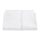 Matouk Essex White Twin Duvet Cover - 70x90"/2"Flange