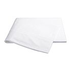 Matouk Essex White Twin Flat Sheet - 74x112"