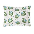 Matouk Geranium Blue Standard Sham - 21x27"/2.5"Flange