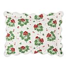 Matouk Geranium Scarlet Quilted Standard Sham