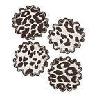 Matouk Iconic Leopard Cinder Cocktail Napkin
