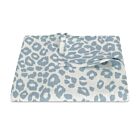 Matouk Iconic Leopard Sky Tablecloth 90"RD 
