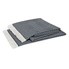 Matouk Leo Throw Navy 60x90"