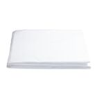 Matouk Lowell White Twin Fitted Sheet - 17"Pocket