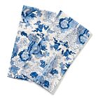 Matouk Magic Mountain Porcelain Blue Towel