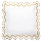 Matouk Mirasol Honey Euro Sham - 27x27", 3" Flange