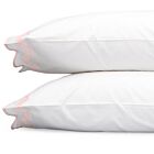 Matouk Mirasol Pink Standard Pillowcase/Pair - 21x33"