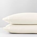 Matouk Nocturne Ivory King Pillowcase/Pair - 21x41"