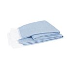 Matouk Pezzo Hazy Blue Throw