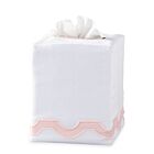 Matouk Tissue Box Cover Mirasol Pink