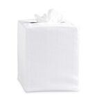 Matouk Tissue Box Cover Plain White