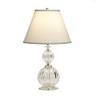  Murano Glass Clear Table Lamp