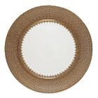 Mottahedeh Lace Brown Charger Plate