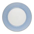 Mottahedeh Lace Charger Cornflower