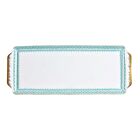 Mottahedeh Lace Green Sandwich Tray