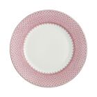 Mottahedeh Lace Pink Dinner Plate