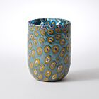Murrine Glass Tumbler Turquoise