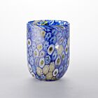Murrine Glass Tumbler Indigo