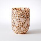 Murrine Glass Tumbler Peach