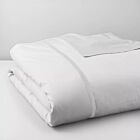 Matouk Nocturne White King Duvet Cover - 108x96"/4"Flange