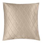 Matouk Nocturne Khaki Quilt Euro Sham - 27x27"