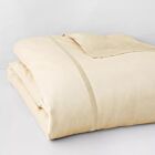 Matouk Nocturne Champagne Twin Duvet Cover - 68x86"