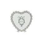   Olivia Riegel Contessa Heart Silver Frame 3.5"