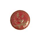 Ginori Oriente Italiano Rubrum Gold Rim Coffee Saucer