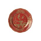Ginori Oriente Italiano Rubrum Gold Rim Bread Plate