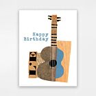Paste Stationery Happy Birthday Guitar Card