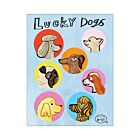 Paste Stationery Lucky Dogs Sticker Sheet