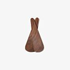 Peterman Black Walnut Salad Server Pair