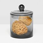 Pigeon & Poodle Glass Darby Canister Smoke Large