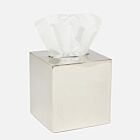 Pigeon & Poodle Hagen Shiny Nickel Tissue Box