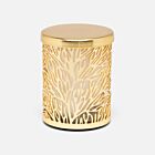 Pigeon & Poodle Lynn Matte Gold Canister Small