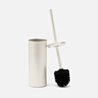 Pigeon & Poodle Redon Matte Silver Toilet Brush Holder