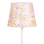 Poldina Pink Flowers Lamp Shade Cover