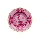 Ginori Oriente Italiano Porpora Gold Rim Soup Plate