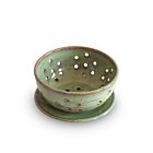 Rachael Pots Berry Bowl & Saucer Sage Small