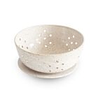 Rachael Pots Berry Bowl & Saucer White Large 