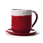 Rachael Pots Mug Red