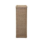 Rattan Braided Square Pedestal