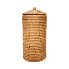 Rattan Double Toilet Roll Holder
