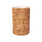 Rattan Tumbler with Ceramic Insert