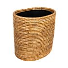 Rattan Waste Basket with Metal Liner