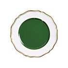 Raynaud Mazurka Green Dessert Plate