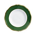 Raynaud Mazurka Green Soup Plate