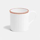 Richard Brendon Double Line Burnt Orange Mug Large