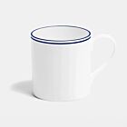 Richard Brendon Double Line Cobalt Mug Large